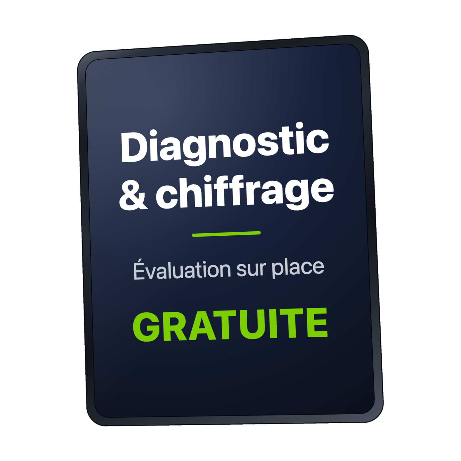 Visite &amp; devis pour l'AG